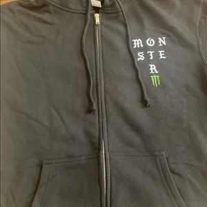 Monster Energy Promotional Zip-Up Hoodie